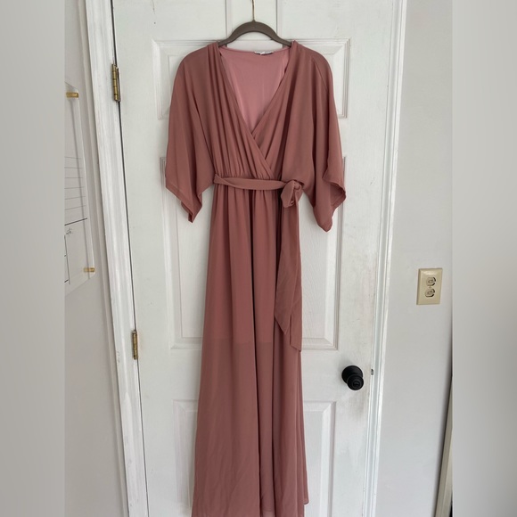 Baltic Born Mauve Maxi Dress - Picture 3 of 6